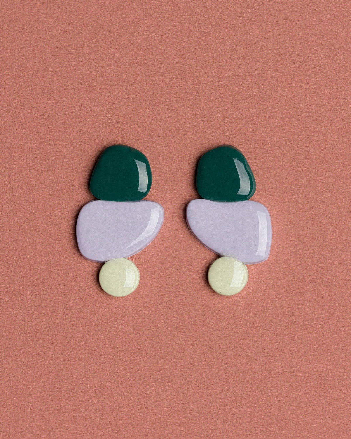 Polymer Clay Earrings – alternate product view 5
