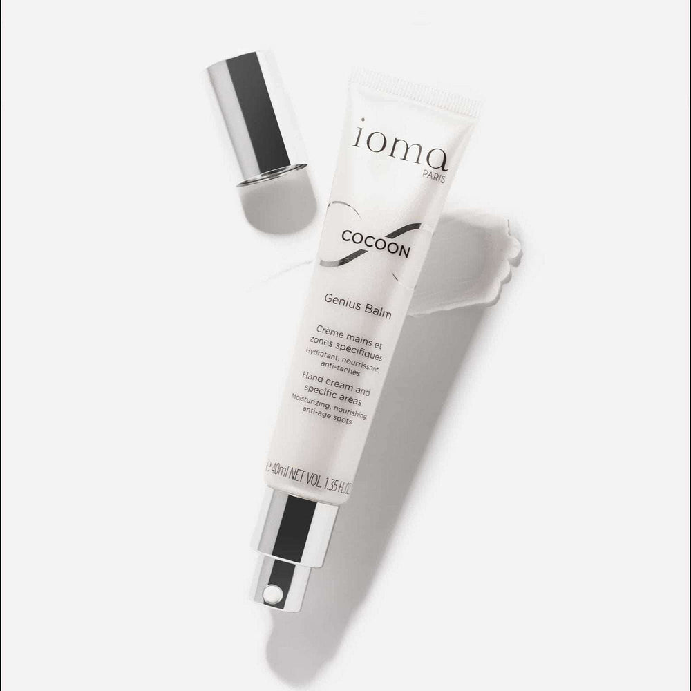 Ioma Paris Genius Balm for dry and rough skin areas, 40ml tube.