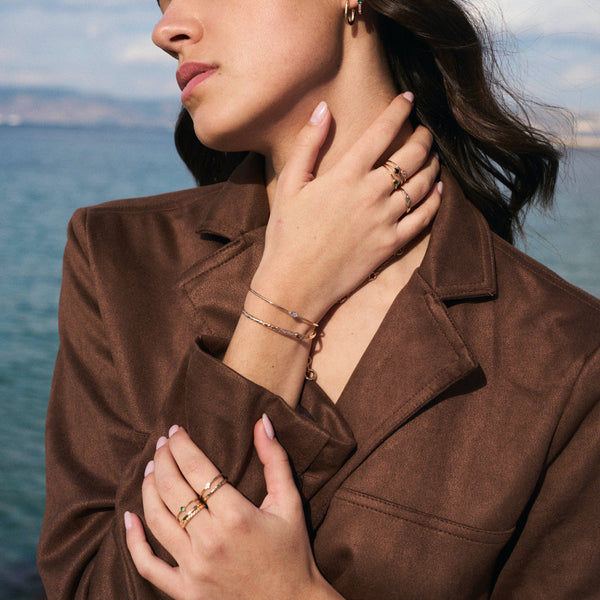 Méora Paris 18k gold plated lagoon bracelet