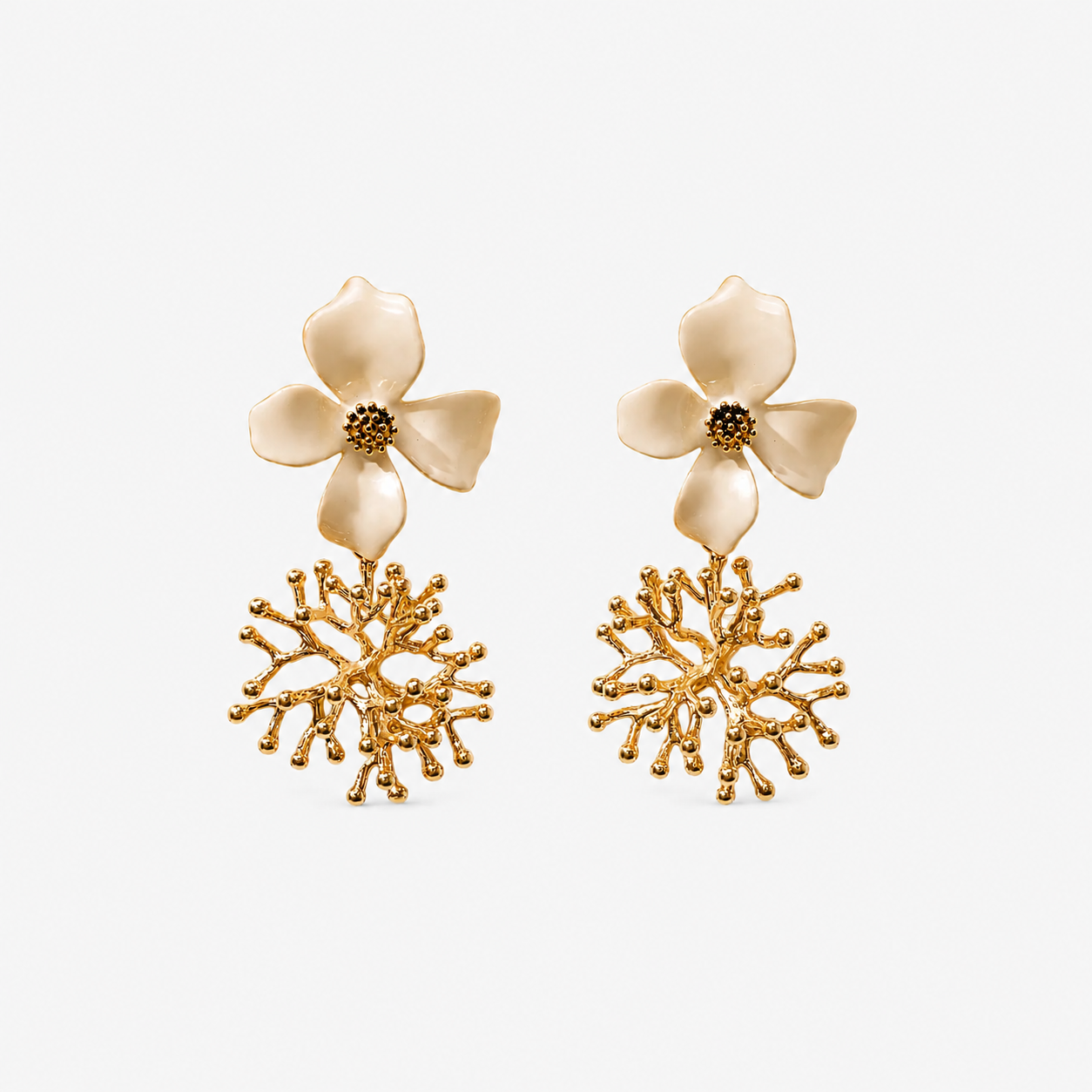 Alga Flower Earrings