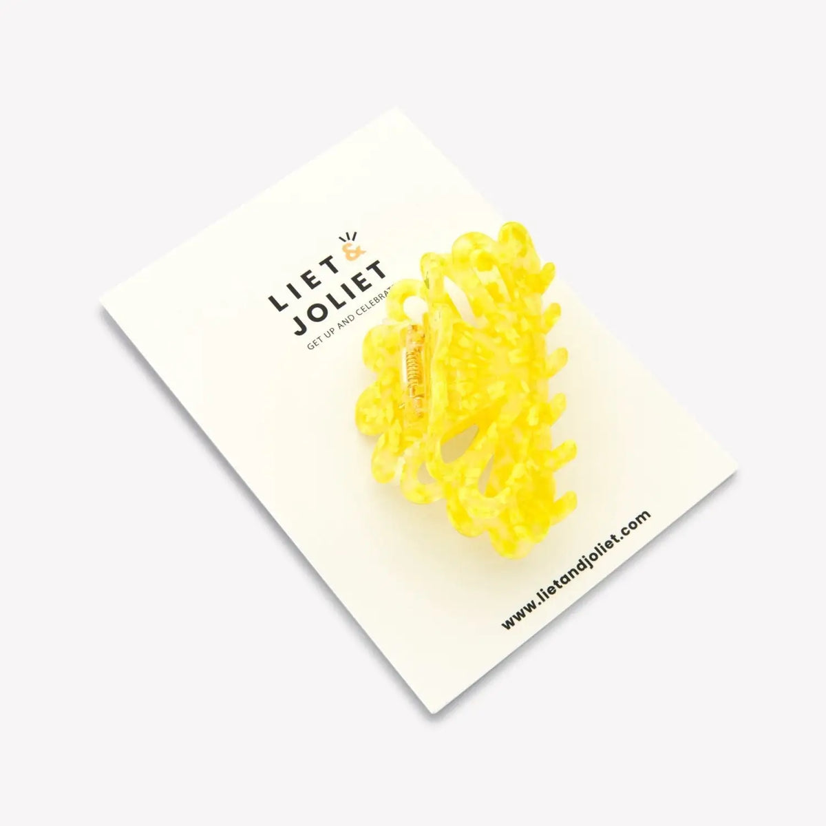 Anastasia playful yellow hair accessory designed to add a bright and cheerful touch to any hairstyle