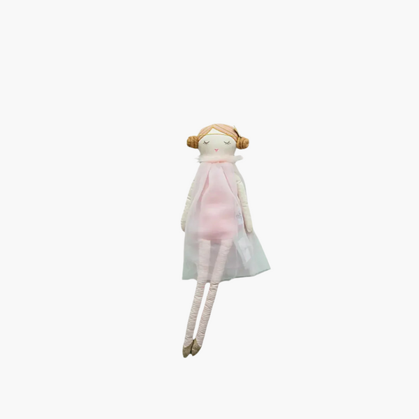 Annie & Charles Cuddle Ballerina doll, 50cm plush toy.