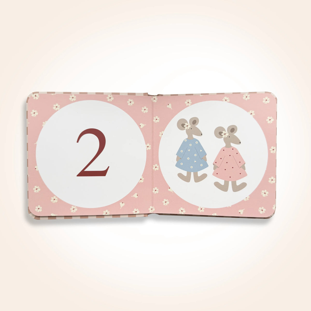 Baby’s first numbers learning book for introducing numbers and encouraging early educational discovery