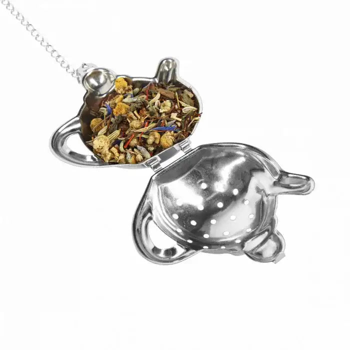 Elegant loose leaf tea strainer with a reusable design for easy and enjoyable tea brewing