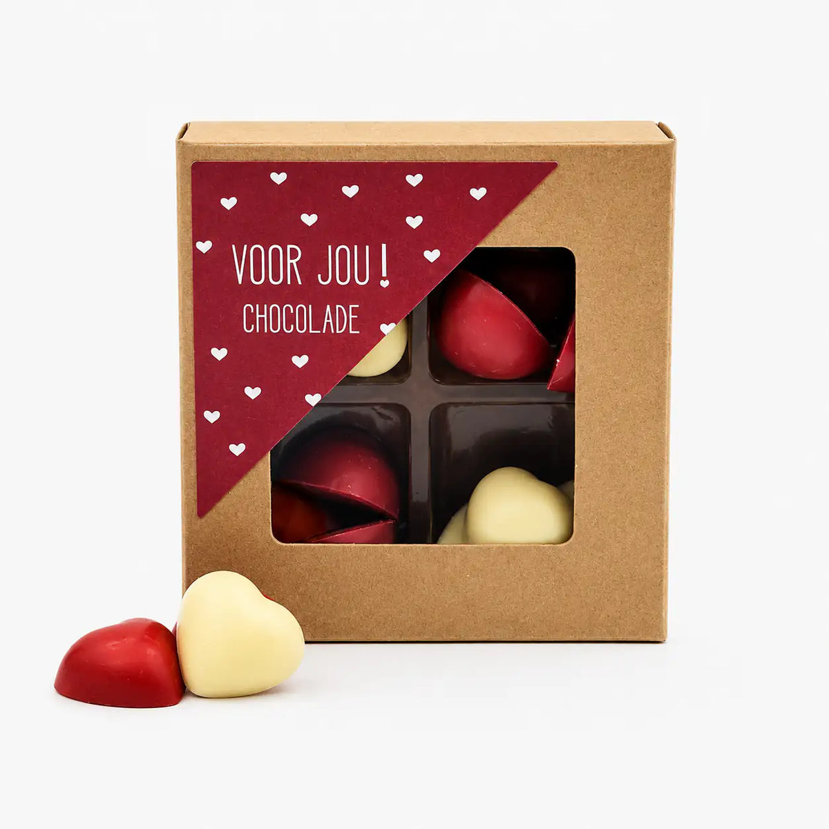 For You Chocolate hearts featuring elegant heart-shaped chocolates, perfect for gifting and special moments