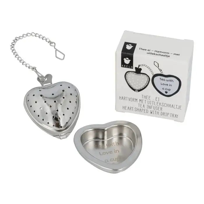 a10907-ad.myshopify.com HEART-shaped Tea Infuser with drip tray
