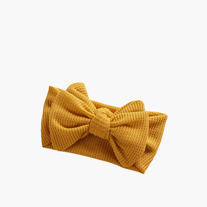 Headband Babybow yellow