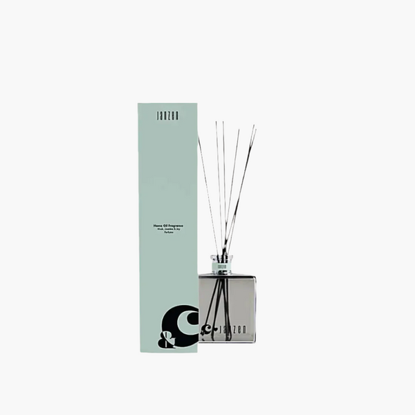 Janzen Home Fragrance Sticks &C Musk Jasmine & Joy, 200ml diffuser with rattan sticks.