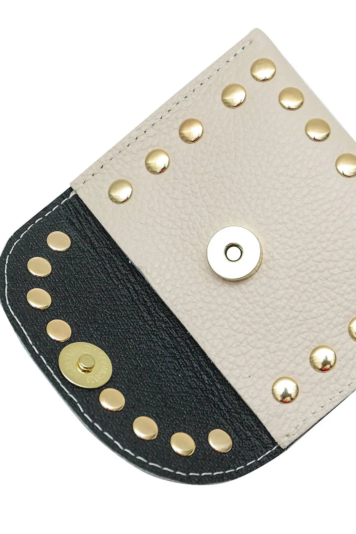 LEINA compact beige wallet for women with a sophisticated design for carrying everyday essentials