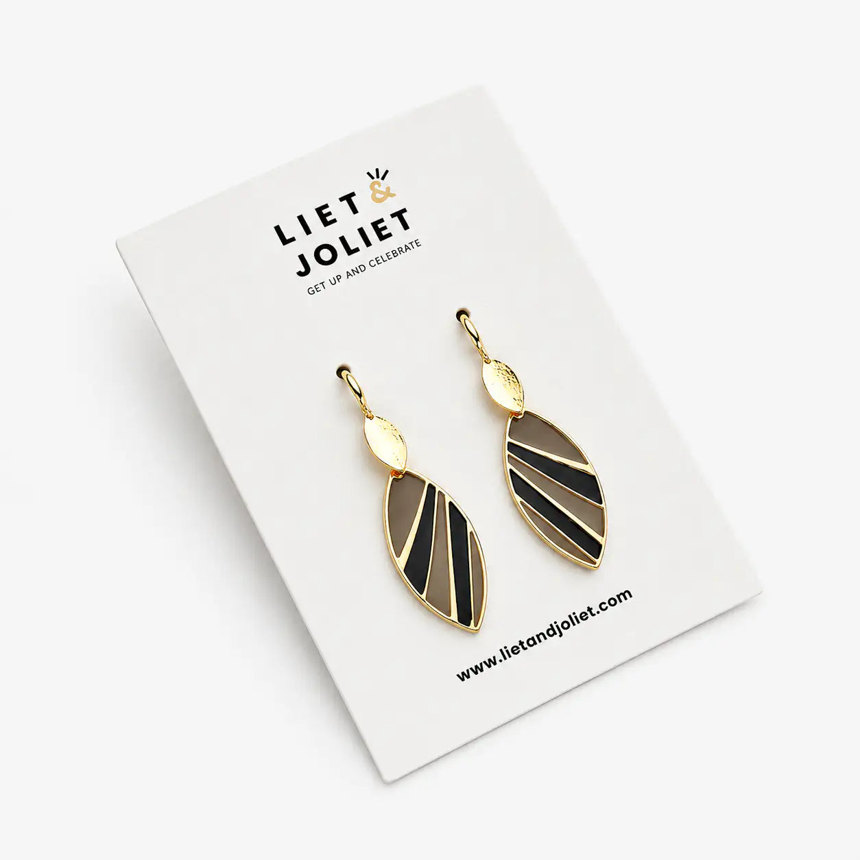 a10907-ad.myshopify.com Liet & Joliet Henna Gray Earring