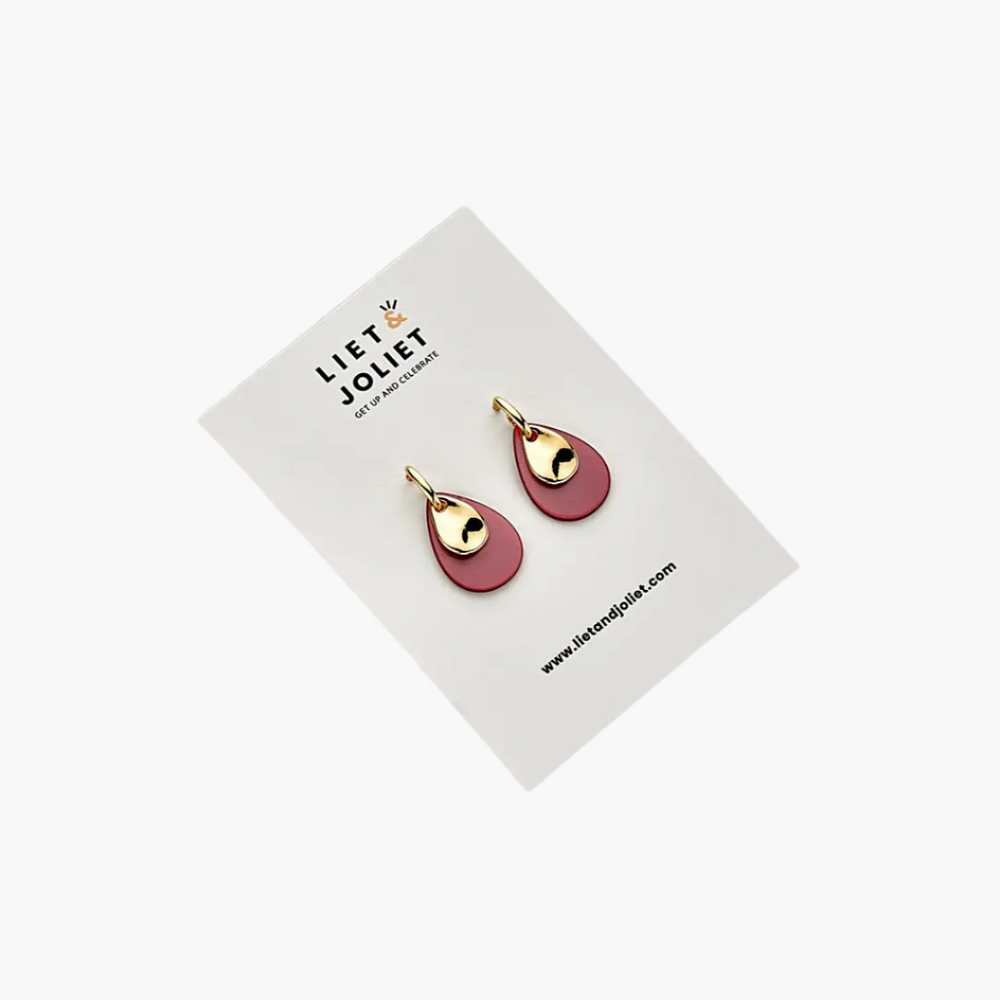 Liet & Joliet Honey Pink Earrings Liet & Joliet