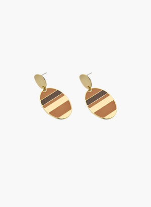 Liet & Joliet Rye Bronze Earring LievKaart