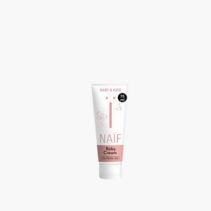 Naïf Care Cream for Baby & Kids, 75ml tube, vegan, dermatologically tested, suitable for sensitive skin.