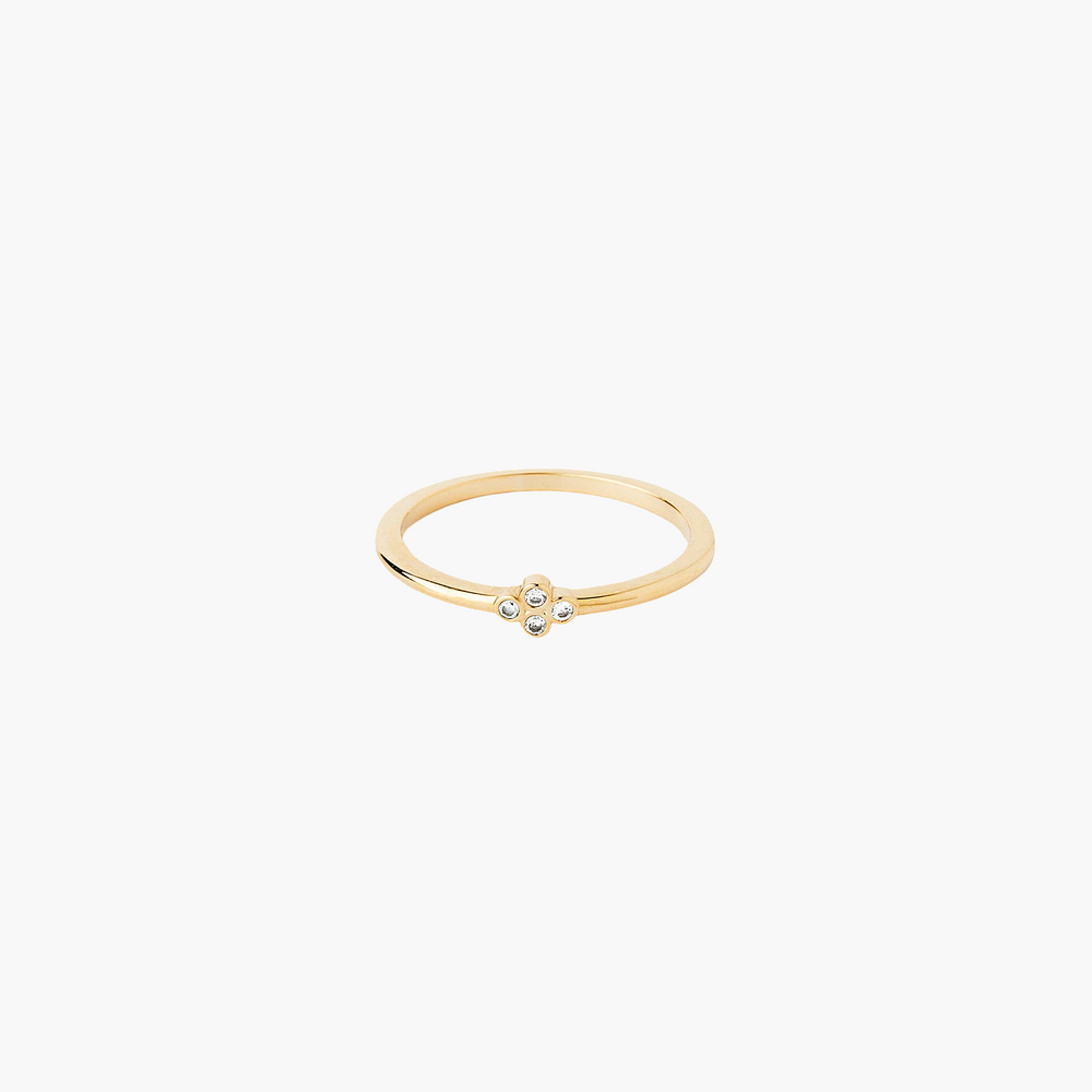 Méora Paris Lueur ring plated with 18k gold.