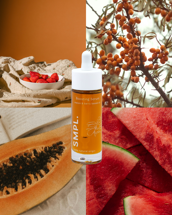 SMPL Boosting Serum – Natural Oil with Melon & Berry SMPL Skincare