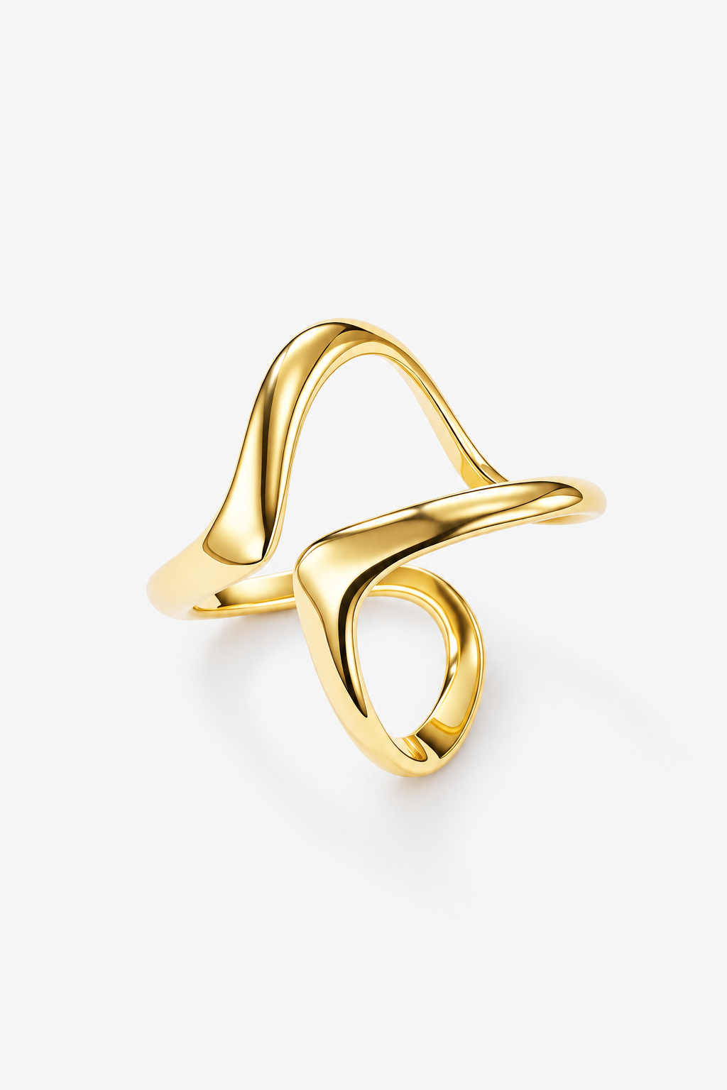 Muneira Gold Stainless Steel Ring