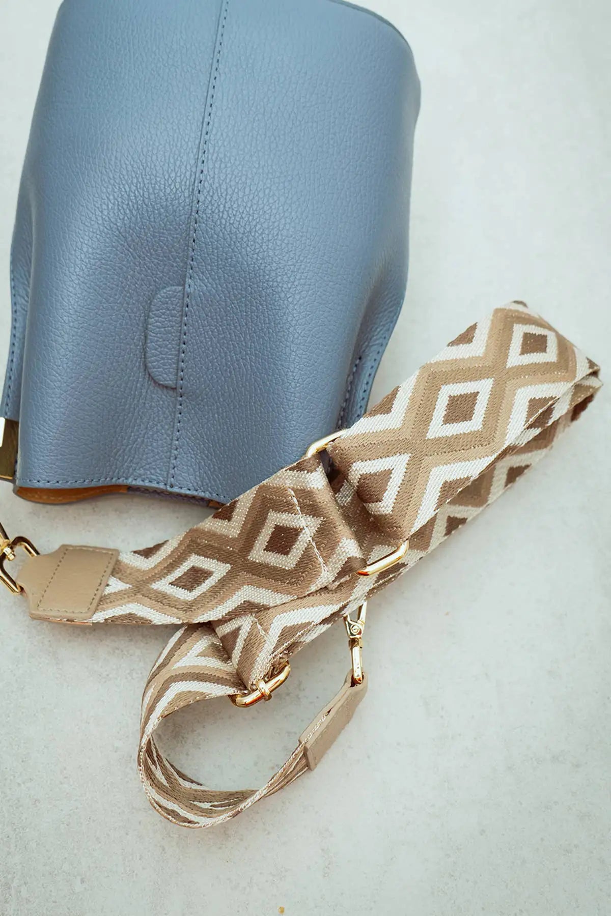 a10907-ad.myshopify.com Sherine Taupe Canvas Strap