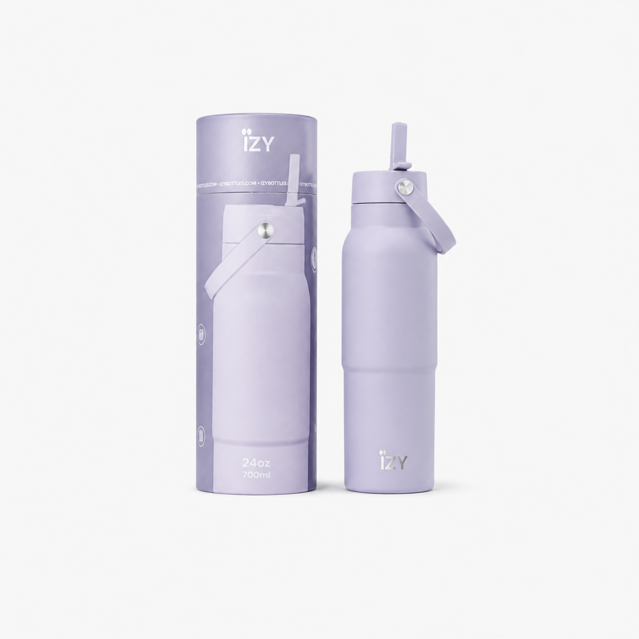 Reisfles 900ML - Lila IZY Bottles