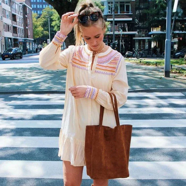 Bazou Cognac Shopper Large BAZOU