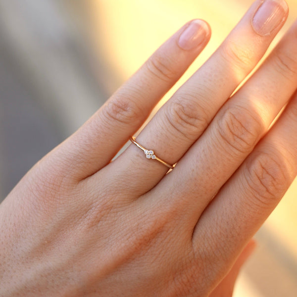 Méora Paris Lueur ring plated with 18k gold.