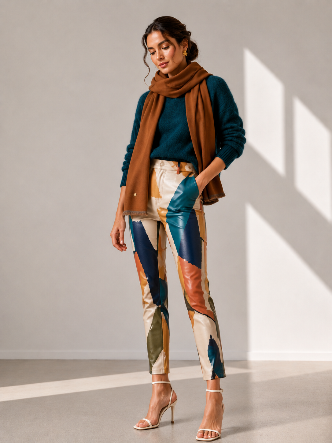Stylish scarfs in soft breathable fabrics for every season