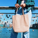 Bazou Large Pink Shopper BAZOU