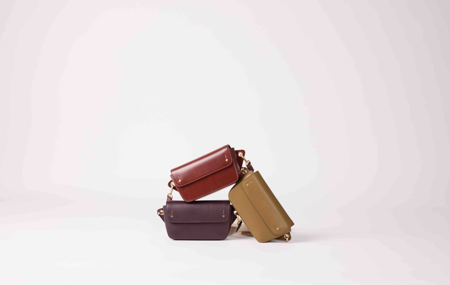 Emilie Bronze Leather Belt Bag – Premium Leather Crossbody Bag