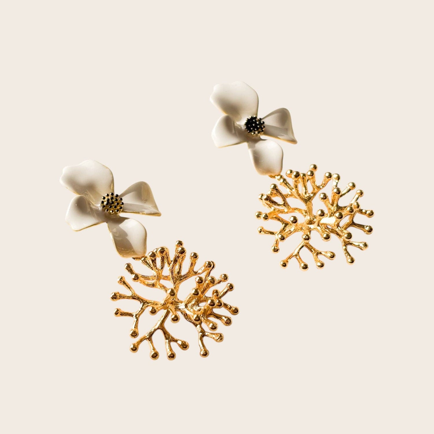 Alga Flower Earrings