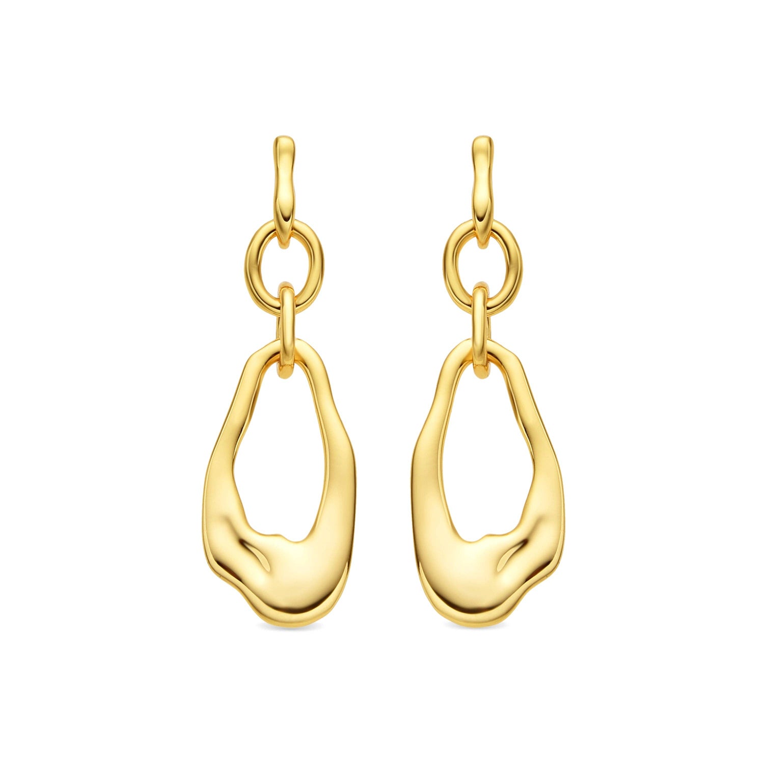 Luxenter Othoai oorbellen afgewerkt in 18k goud: METAALLEGERING / Única / Dorado