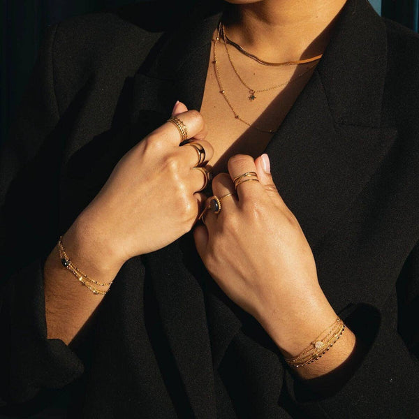 Meora Paris Silver Love Bracelet