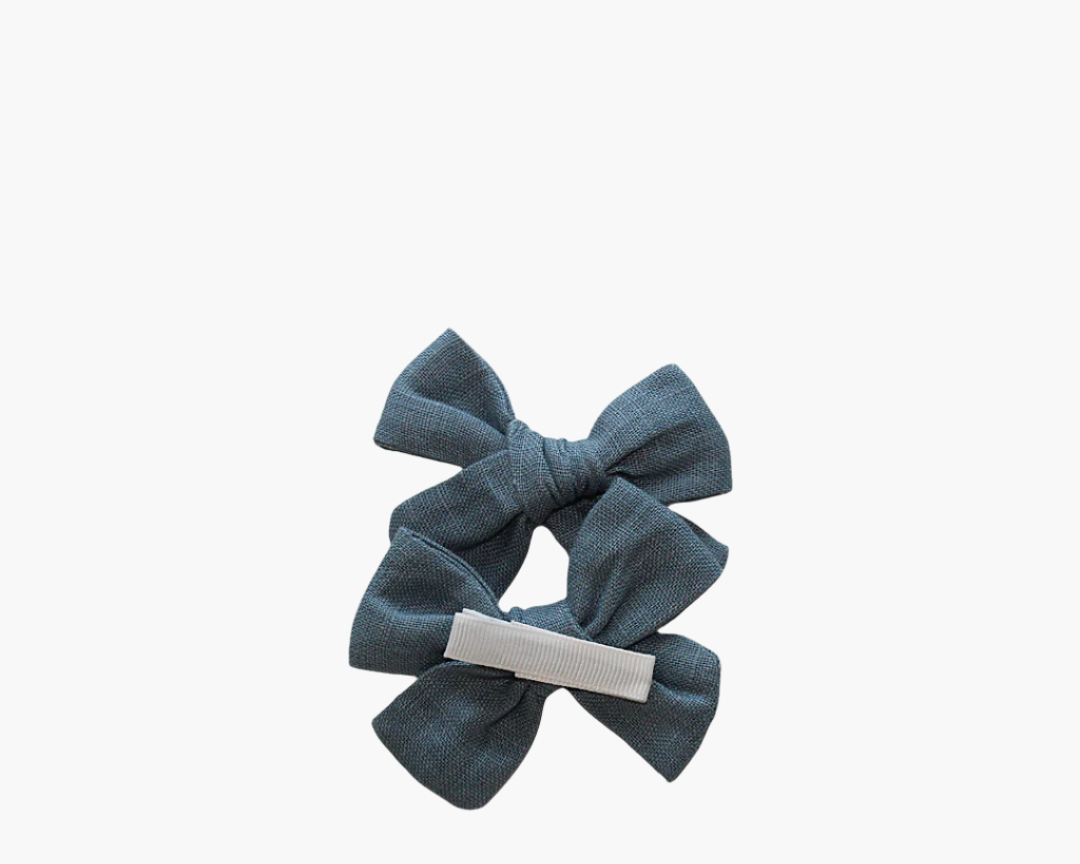 Blue Hair bow for little princesses LK