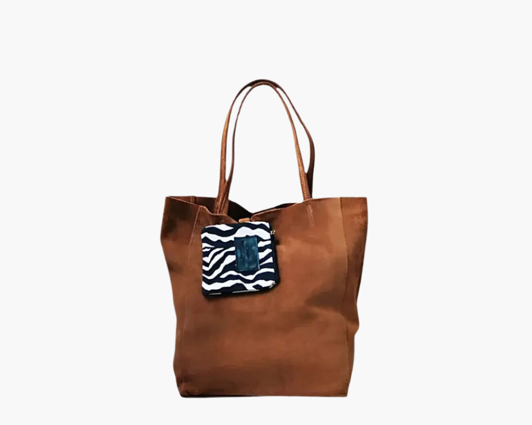 Bazou Cognac Shopper (Large)