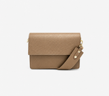 Minimalist Taupe Shoulder Bag