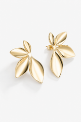 Flowers Stainless Steel Earrings