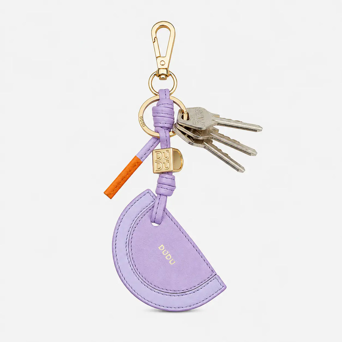  DuDu® Fruity Chic leather key holder with an elegant and playful design for everyday use