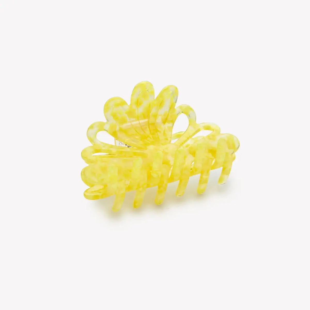 Elegant Anastasia yellow hair clip featuring a vibrant colour and playful design for women