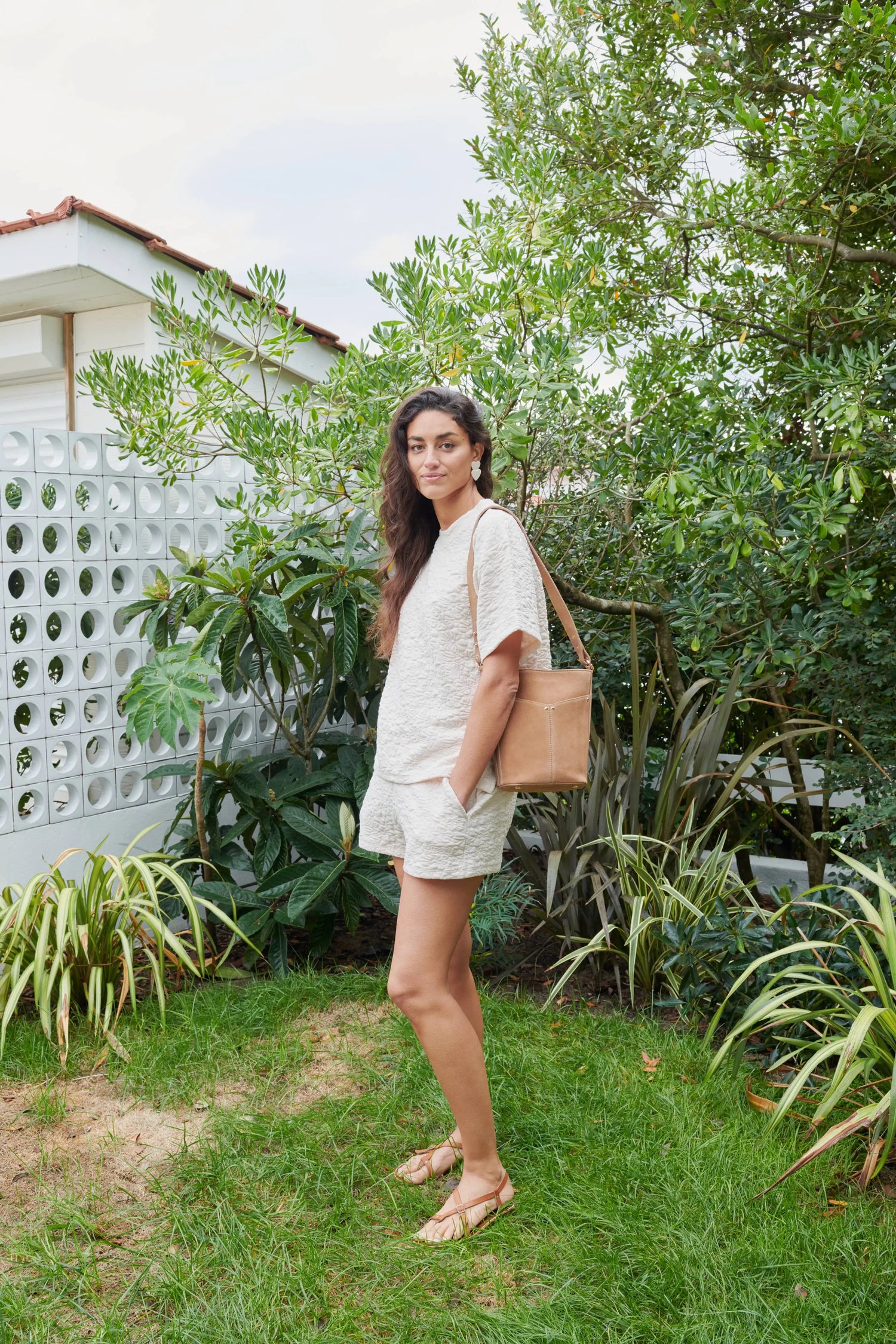 a10907-ad.myshopify.com Gabrielle Moka Leather Bag
