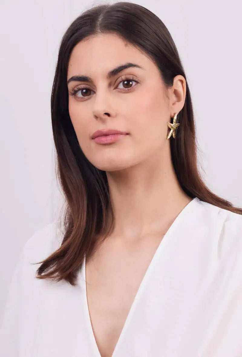 a10907-ad.myshopify.com Gold Starfish Earrings