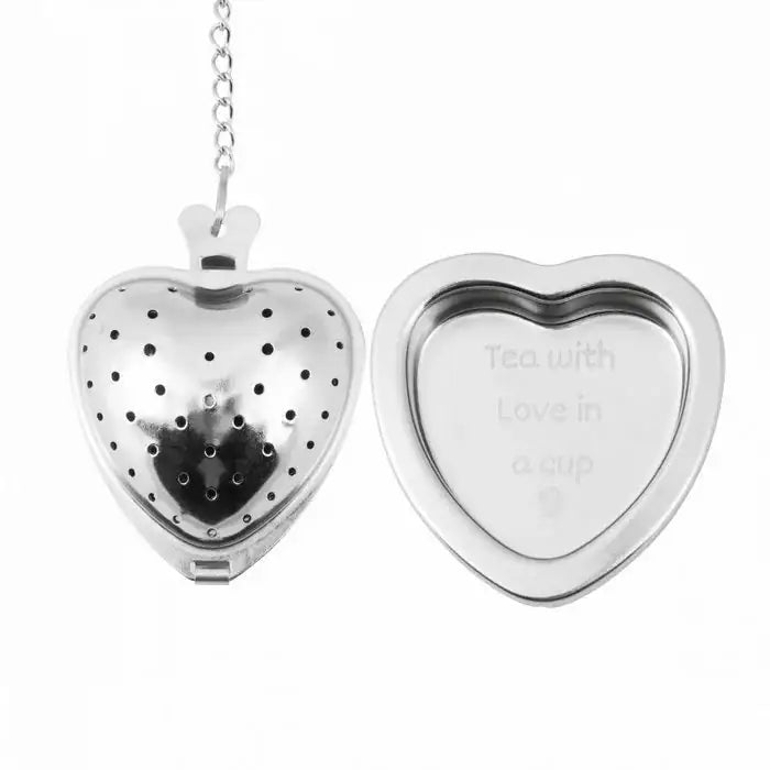 a10907-ad.myshopify.com HEART-shaped Tea Infuser with drip tray