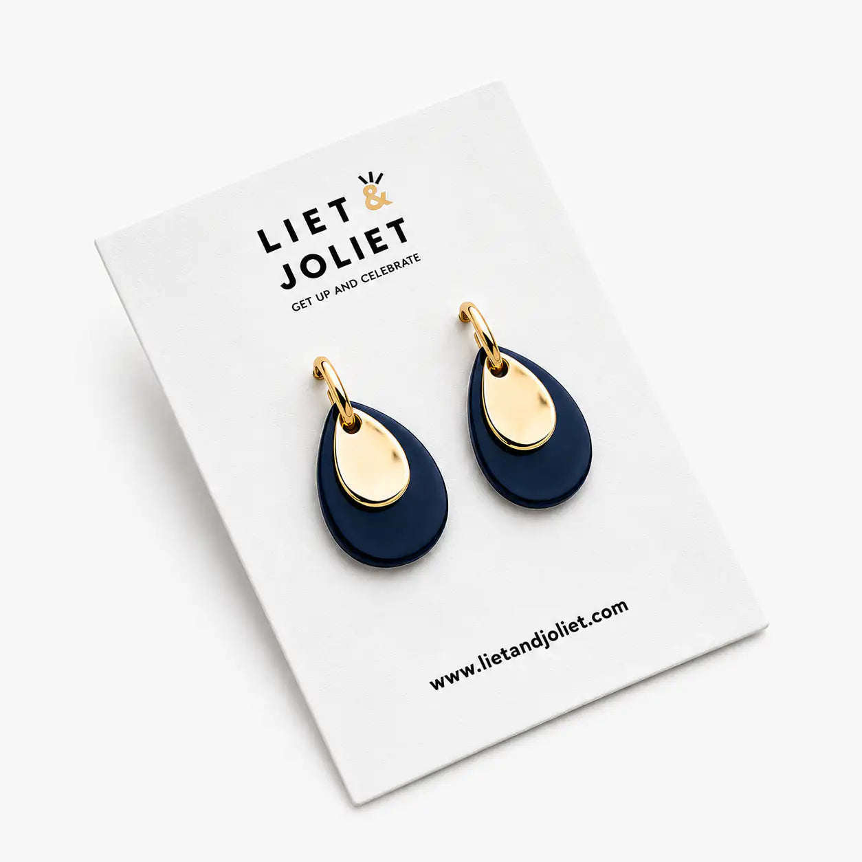 a10907-ad.myshopify.com Liet & Joliet Honey Dark Blue Earring