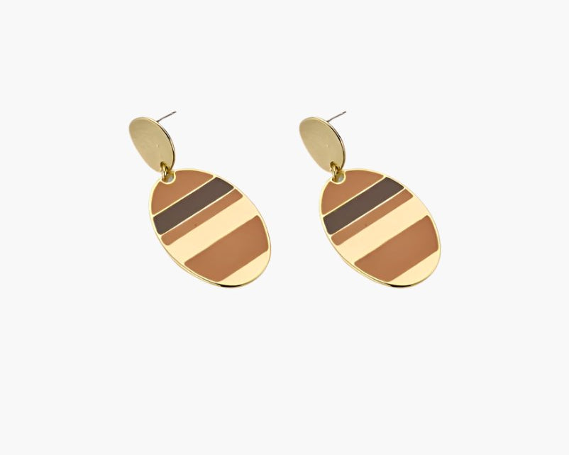 Liet & Joliet Rye Bronze Earring LievKaart