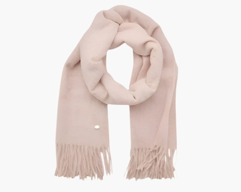 Liet & Joliet Scarf Juuls in light pink, 100% polyester, size 180 cm x 62 cm.