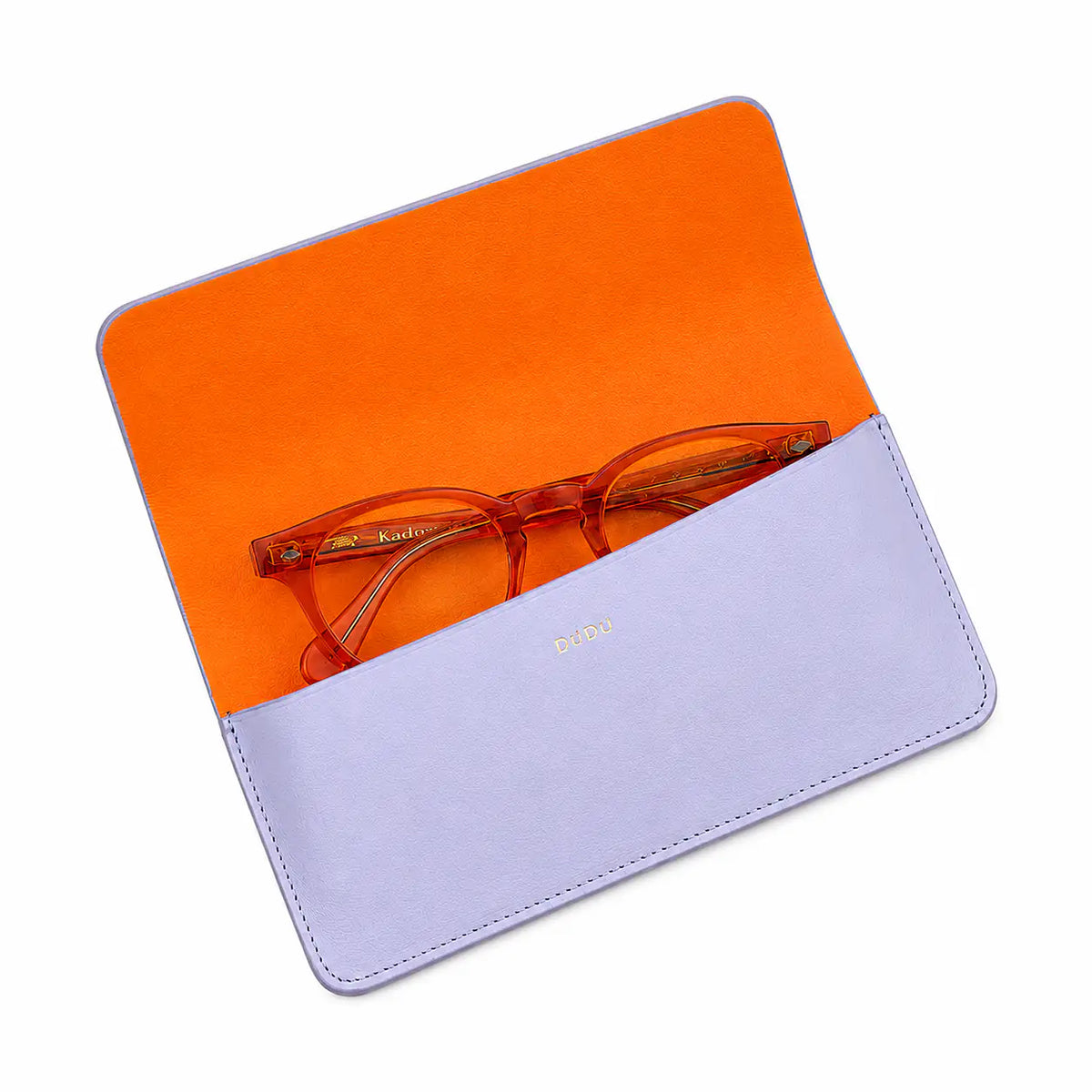 Lilac Luxe Glasses Pouch – product detail view
