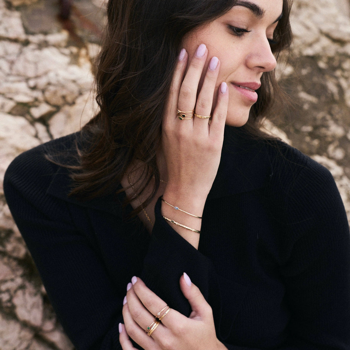 Gold plated Lagoon Bracelet – alternate product view 5