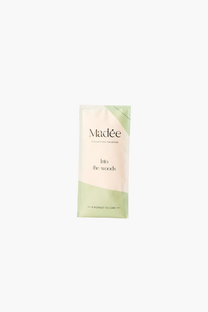 Product packaging with 'Madée' branding on a white background