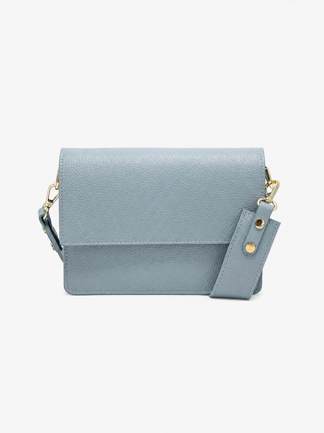 Minimalist taupe women's shoulder bag with a sophisticated silhouette for everyday outfits and occasions