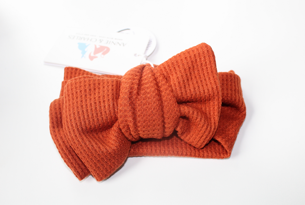 Headband Baby Bow Annie & Charles®