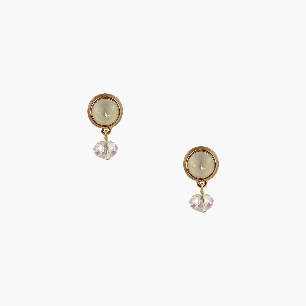 Otazu Classic White Earpins