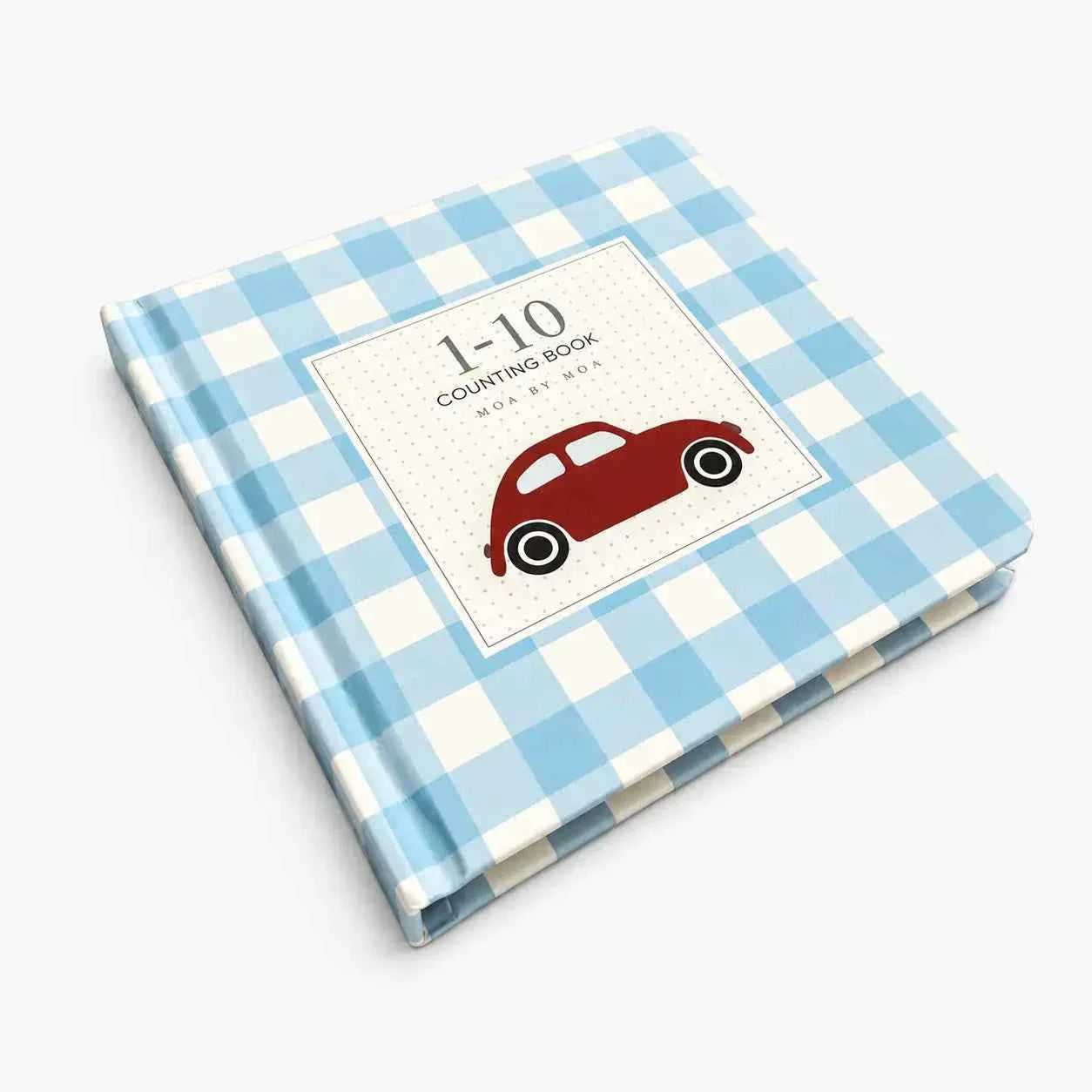 Children’s book for learning to count to 10 with playful illustrations and large numbers