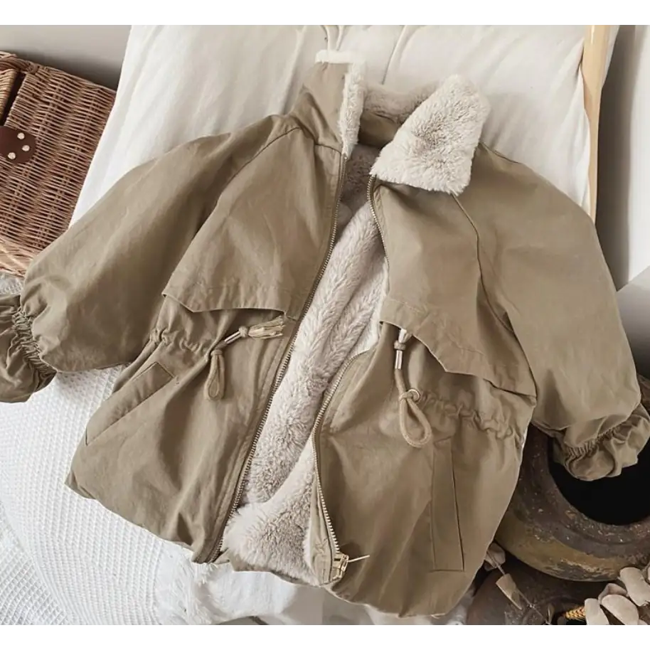 Premium Forest utility parka jacket combining practical outerwear functionality with a warm timeless design